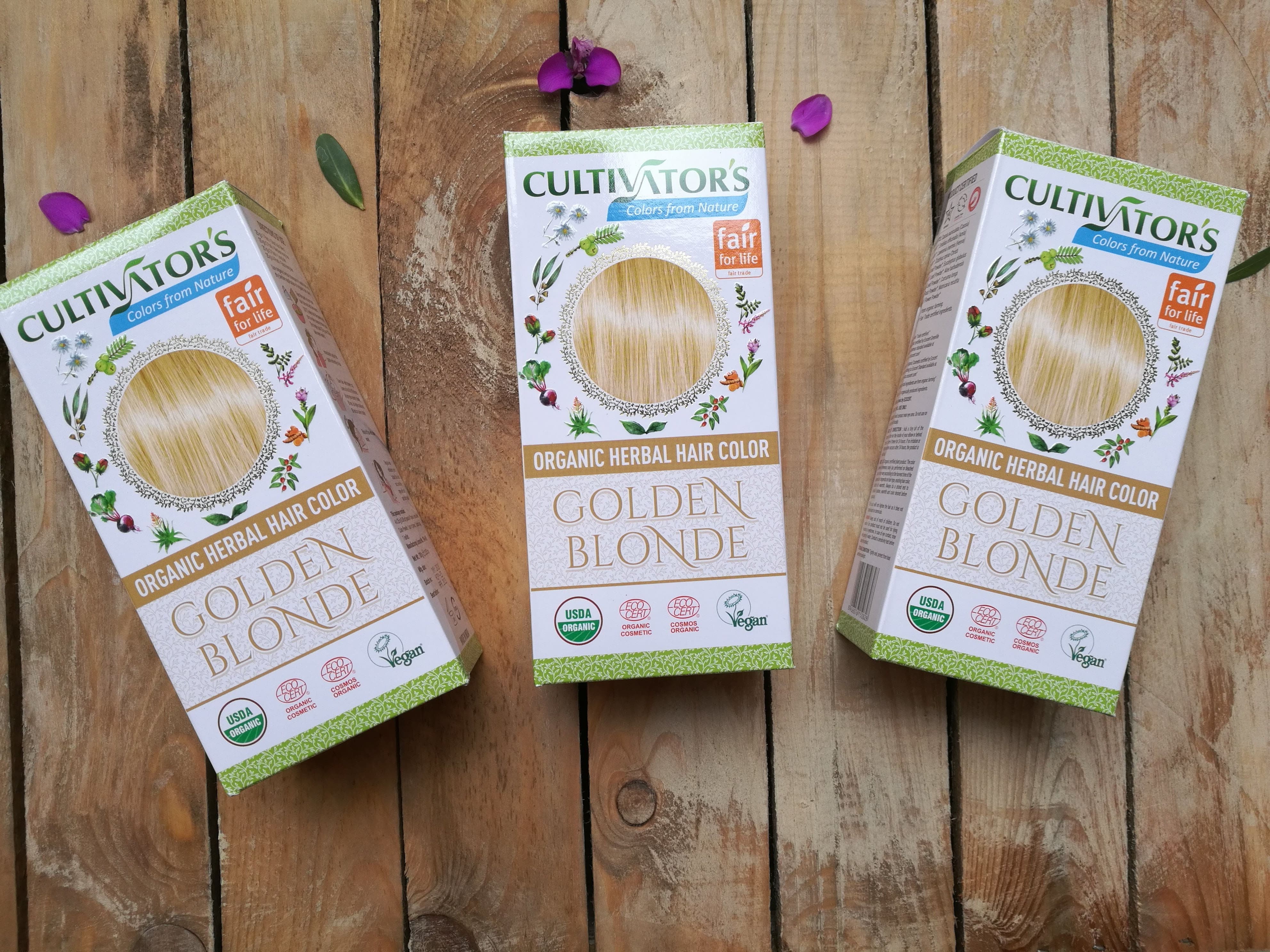 Coloration Golden Blonde (Blond Doré) - Cultivators India - MA PLANETE BEAUTE